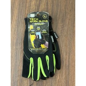 PUGS Tech Work Glove Size Large NEW